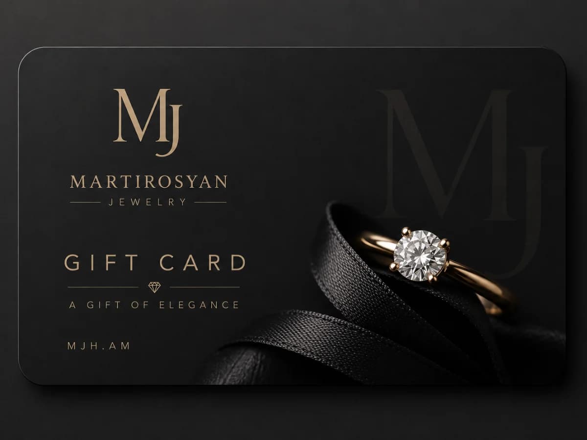 Martirosyan Jewelry - Նվեր Քարտ - 1,000,000 դրամ