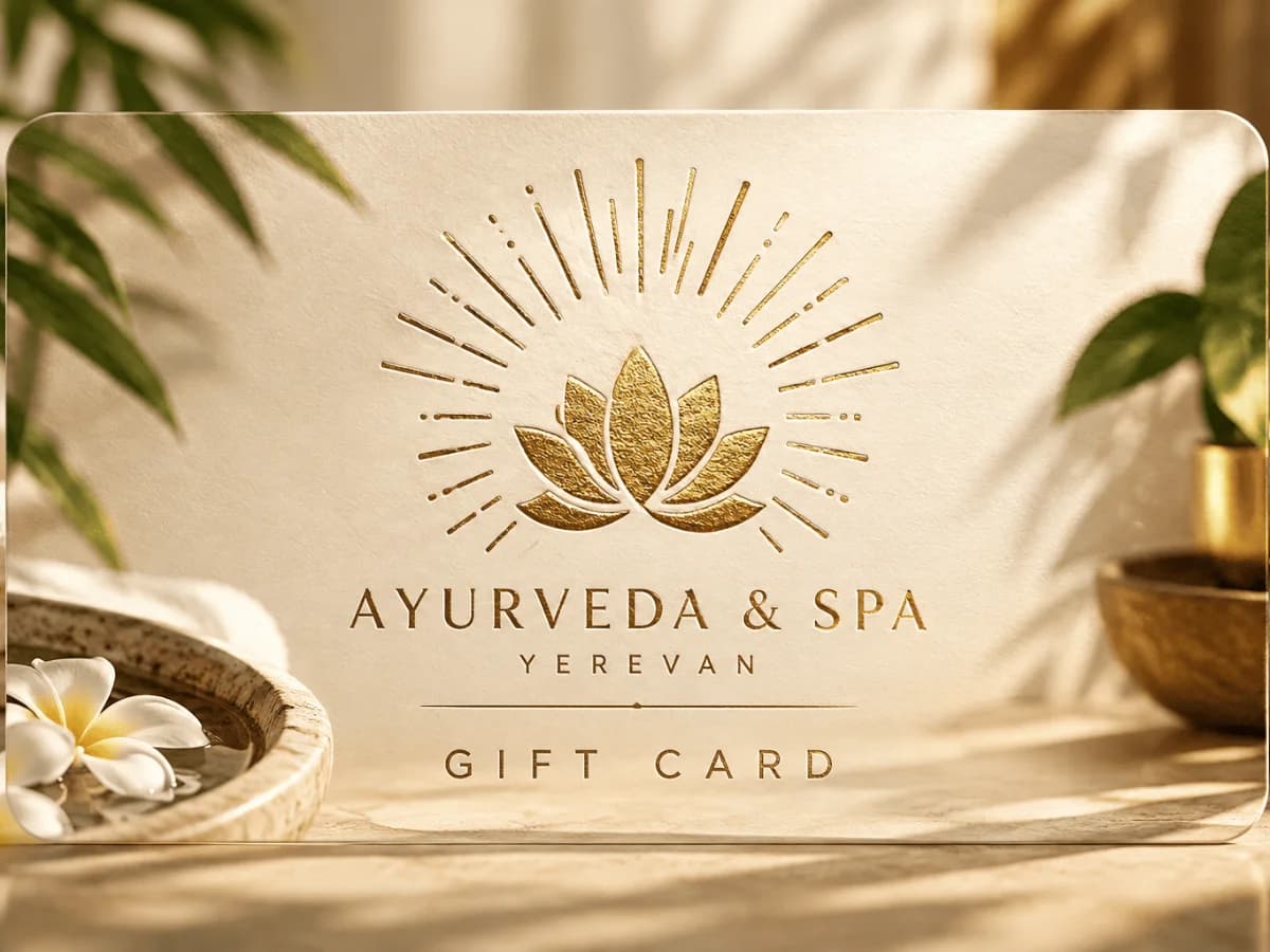Ayurveda & Spa Yerevan - Նվեր Քարտ - 40 000 դրամ